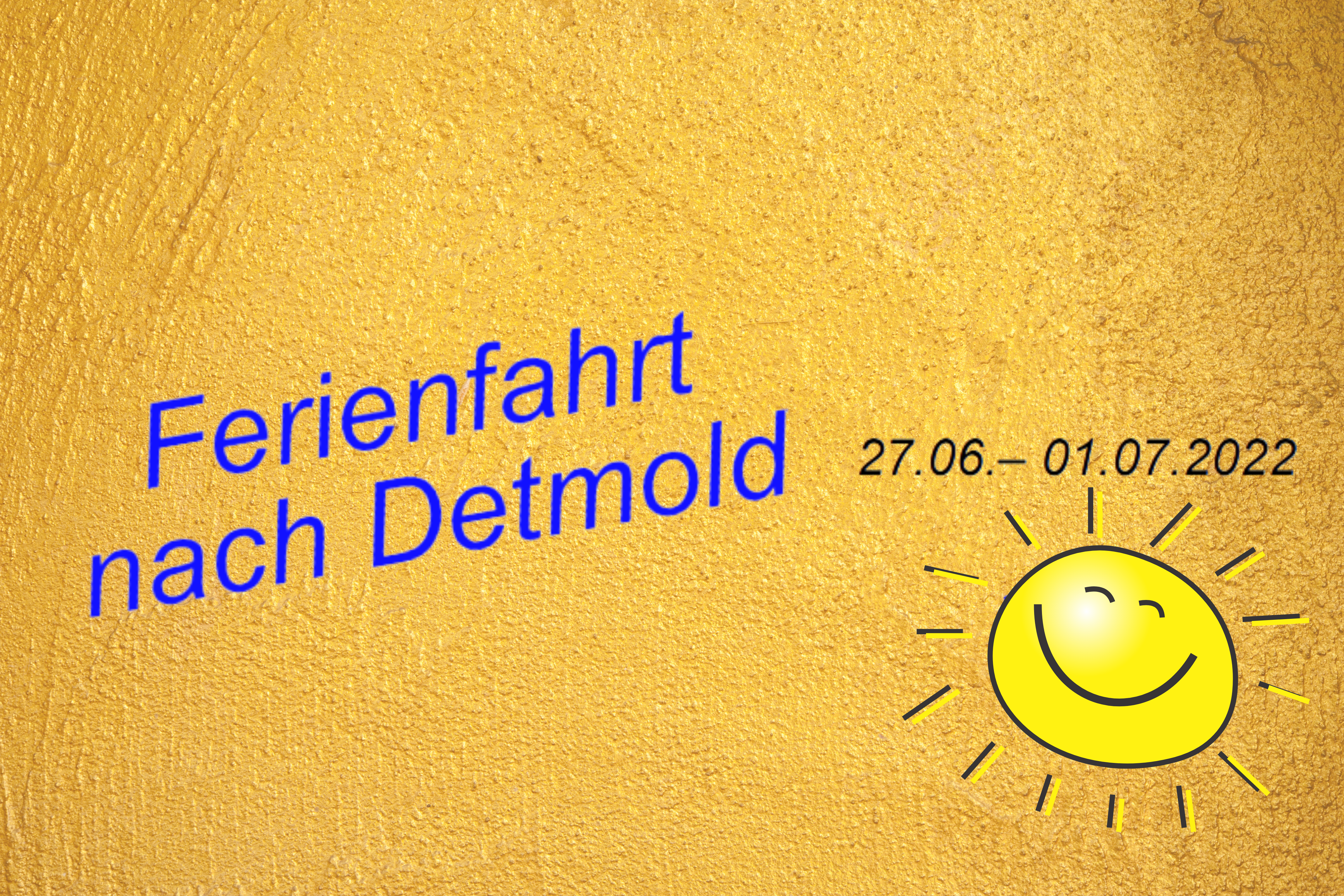 Ferienfahrt nach Detmold27.06. - 01.07.2022